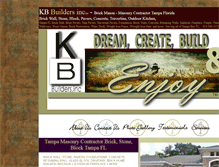 Tablet Screenshot of brickblocktampa.com